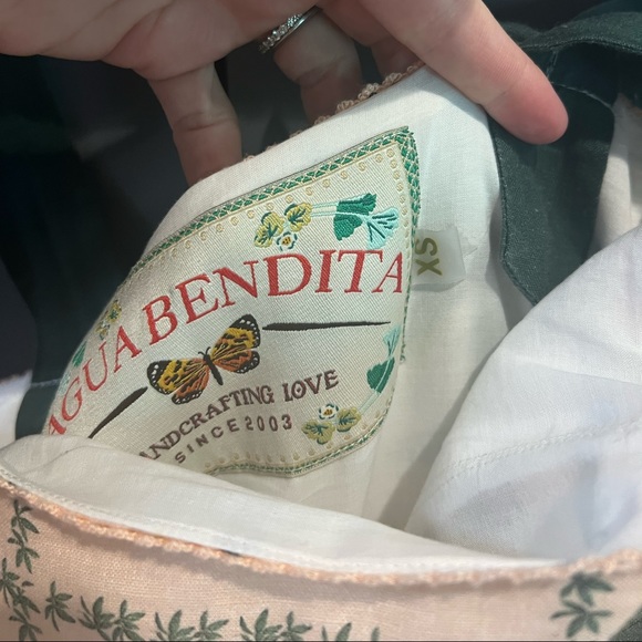 Agua By Agua Bendita Maxi Dress XS - Picture 4 of 6